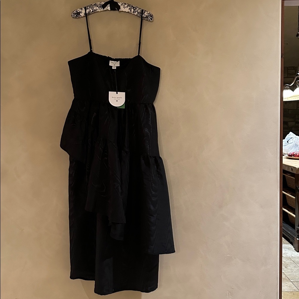 NWT Kate Spade Medium Tiered Ruffle Midi Tank Top Dress size XL - Picture 3 of 5
